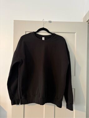 Tultex Black Crewneck Sweatshirt